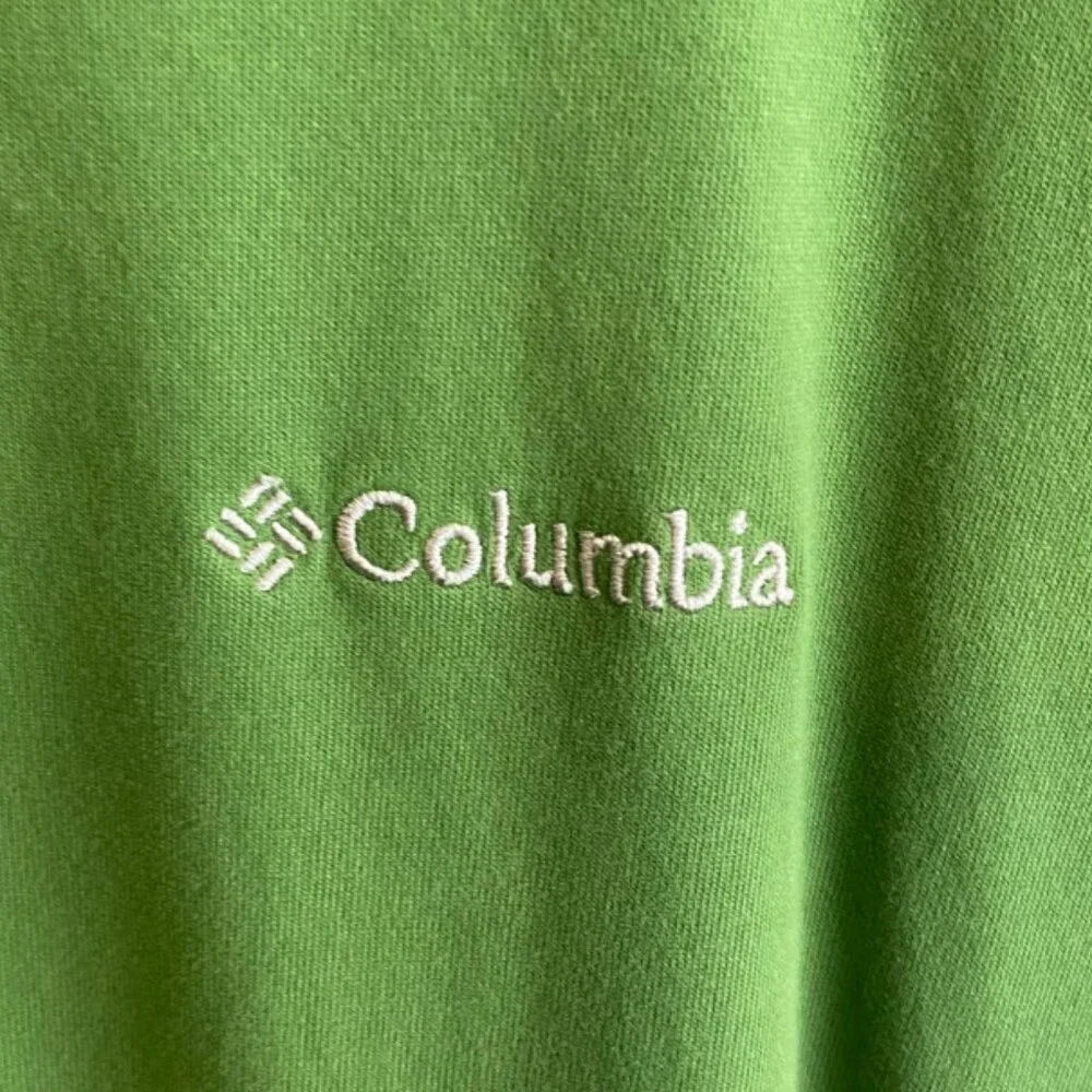Columbia Green Short Sleeve Shirt